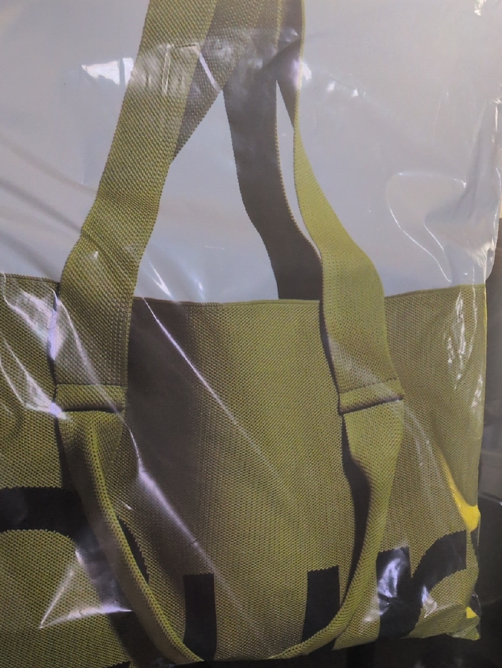 Two-Tone Sean Brown Tote Bag